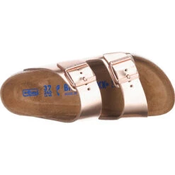 Birkenstock Arizona Nubukleder Weichbettung Pantoletten Schmal -Birkenstock 5418074 06
