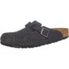 Birkenstock Boston Wolle Clogs Normal - Anthrazit -Birkenstock 5529720 01