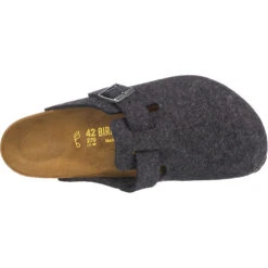 Birkenstock Boston Wolle Clogs Normal - Anthrazit -Birkenstock 5529720 06