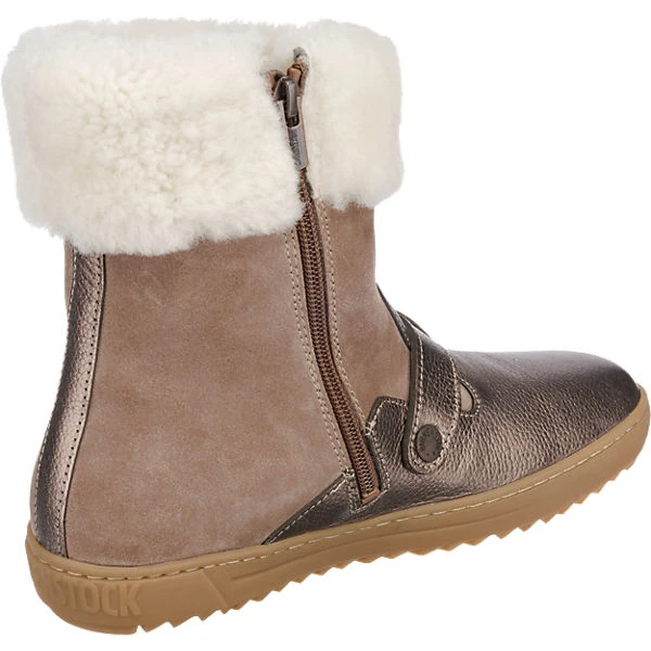 Birkenstock Stirling Leder Weit Stiefeletten - Bronze 6 Birkenstock Stirling Leder Weit Stiefeletten - Bronze – Bild 4