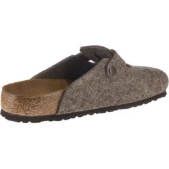Birkenstock Boston Wolle Clogs Normal - Braun -Birkenstock 7390515 05