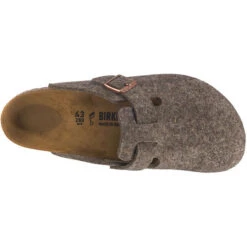 Birkenstock Boston Wolle Clogs Normal - Braun -Birkenstock 7390515 06