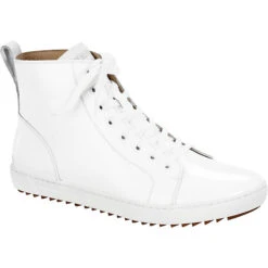 Birkenstock Bartlett Ladies Lackleder Normal Sneaker High Damen Sneakers High - Weiß