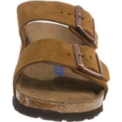 Birkenstock Arizona Weichbettung Veloursleder Pantoletten Schmal -Birkenstock 7771781 04