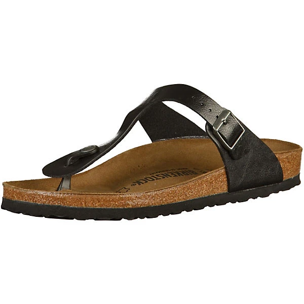 Birkenstock Gizeh Komfort-Pantoletten - Schwarz 3 Birkenstock Gizeh Komfort-Pantoletten - Schwarz