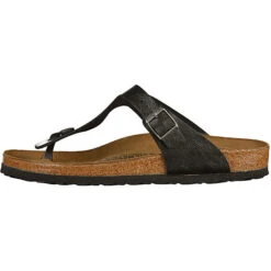 Birkenstock Gizeh Komfort-Pantoletten - Schwarz 10 Birkenstock Gizeh Komfort-Pantoletten - Schwarz -Birkenstock 8002221 02