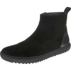 Birkenstock Myra Veloursleder Schmal Klassische Stiefeletten - Schwarz