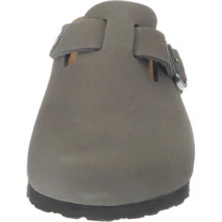 Birkenstock Boston Weichbettung Weit Geschlossene Hausschuhe - Grau/anthrazit -Birkenstock 9164429 04