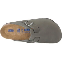 Birkenstock Boston Weichbettung Weit Geschlossene Hausschuhe - Grau/anthrazit -Birkenstock 9164429 06