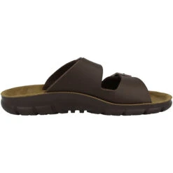 Birkenstock Bilbao Birko-Flor Weichbettung Schmal Sandale Damen Pantoletten - Braun -Birkenstock 9617769 04